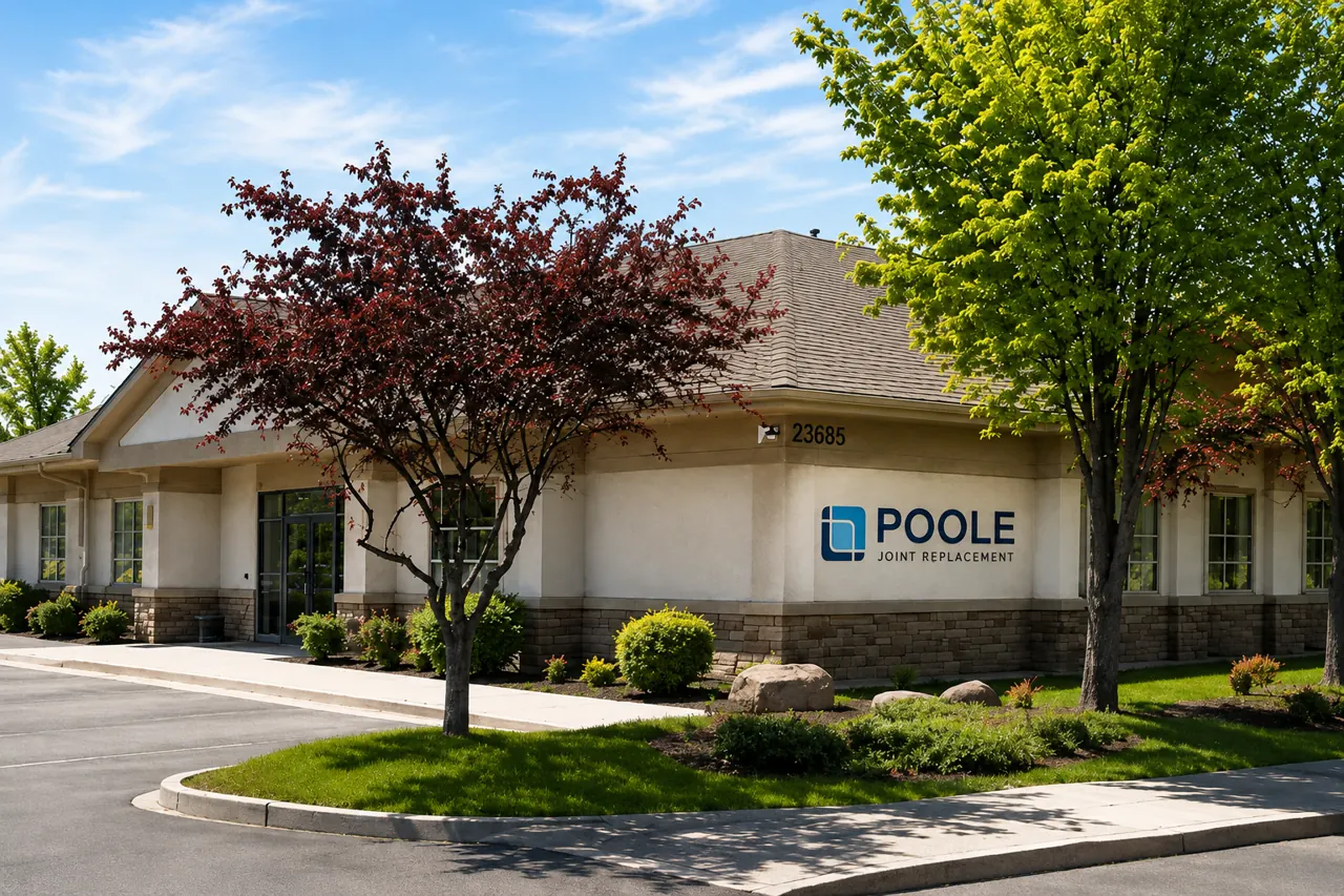 Poole Joint Replacement clinic building in Meridian, Idaho